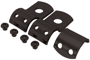 Clamp Frame Heavy Non-Slip 3 Piece 1-1 / 2"Id 1 / 2" Mounting Hole Eliminate Scratches Black