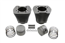 Load image into Gallery viewer, Evolution Cylinder and Piston Kit Silver 1984 / 1998 FXST 1986 / 1998 FLST 1984 / 1994 FXR 1984 / 1998 FLT 1991 / 1998 FXD