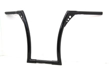 Load image into Gallery viewer, 17" Black Z-Bar Handlebar with Indents 1982 / 1984 FL 1982 / 1984 FX 1982 / UP XL 1986 / 2017" FLST 1984 / 2017" FXST 1982 / 1994 FXR 1982 / 1994 FXR 1991 / 2017" FXD