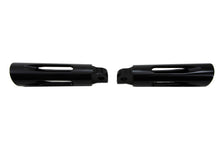 Load image into Gallery viewer, Black Milled Style Slasher Footpeg Set 0 /  All models with female mounting block.
