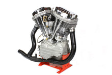 Load image into Gallery viewer, 2 into 1 Black Exhaust Pipe Header Set 1948 / 1957 FL