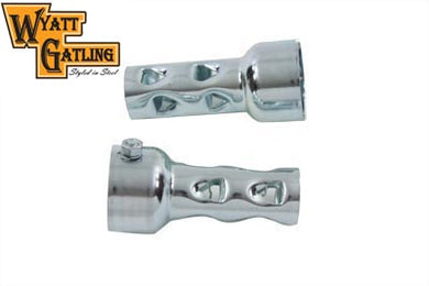 Wyatt Gatling Steel 2 Pipe Baffle Set 0 /  Custom application for straight pipes
