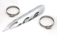 Load image into Gallery viewer, Exhaust Heat Shield Flame Style 0 /  Custom application