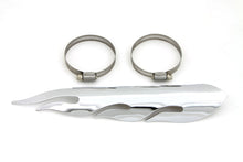 Load image into Gallery viewer, Exhaust Heat Shield Flame Style 0 /  Custom application