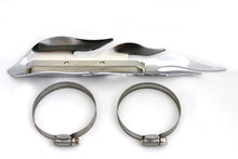 Load image into Gallery viewer, Exhaust Heat Shield Flame Style 0 /  Custom application