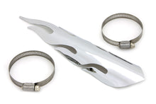 Load image into Gallery viewer, Exhaust Heat Shield Flame Style 0 /  Custom application