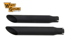 Load image into Gallery viewer, Wyatt Gatling Black Slash Slip-On Muffler Set 0 /  Custom application