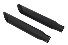 Load image into Gallery viewer, Wyatt Gatling Black Slash Slip-On Muffler Set 0 /  Custom application