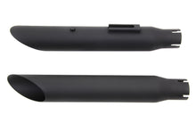 Load image into Gallery viewer, Wyatt Gatling Black Slash Slip-On Muffler Set 0 /  Custom application