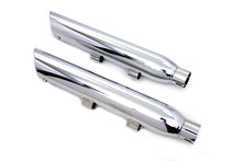 Load image into Gallery viewer, Wyatt Gatling Chrome Slash Muffler Set 2014 / UP XL