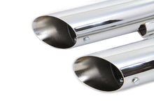 Load image into Gallery viewer, Wyatt Gatling Chrome Slash Muffler Set 2014 / UP XL