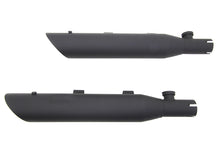 Load image into Gallery viewer, Wyatt Gatling Side Slash Slip-On Muffler Set Black 2004 / 2013 XL