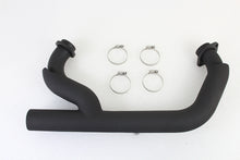 Load image into Gallery viewer, 2:1 Siamese Exhaust Header Set Black 1986 / 2006 XL without oxygen sensor bung receptors1986 / 1999 FX without oxygen sensor bung receptors1986 / 1999 FLST Evo motors only1986 / 1999 FXST Evo motors only