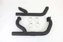 Load image into Gallery viewer, 2:1 Siamese Exhaust Header Set Black 1986 / 2006 XL without oxygen sensor bung receptors1986 / 1999 FX without oxygen sensor bung receptors1986 / 1999 FLST Evo motors only1986 / 1999 FXST Evo motors only