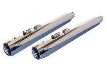 Load image into Gallery viewer, Wyatt Gatling Muffler Set With Chrome End Caps 1995 / 2016 FLT