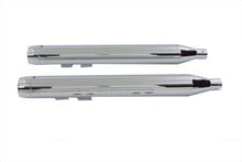 Load image into Gallery viewer, Wyatt Gatling Muffler Set With Chrome End Caps 1995 / 2016 FLT