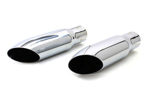 Load image into Gallery viewer, Chrome Mini Exhaust Tip Set 0 /  Custom application