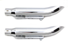 Load image into Gallery viewer, 16" Turn Out Muffler Set Chrome 0 /  Custom Application