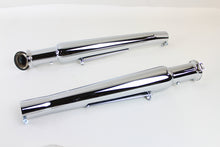 Load image into Gallery viewer, Chrome Megaphone Upsweep Muffler Set 0 /  Custom application