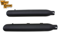 Load image into Gallery viewer, Wyatt Gatling Black Slash Muffler Set 2004 / 2013 XL