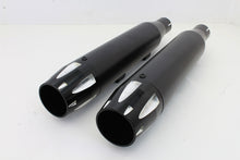 Load image into Gallery viewer, Black Highlighted Revolver Tip Muffler Set 2014 / 2017 XL