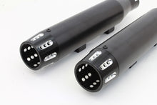 Load image into Gallery viewer, Black Tapered Revolver Tip Muffler Set Black 2014 / 2017 XL