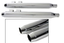 Load image into Gallery viewer, Muffler Set With Chrome Short Tapered End Tips 1995 / 2016 FLT