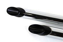 Load image into Gallery viewer, Drag Pipe Set Straight Cut End with Black Tips 1984 / 1999 FXST