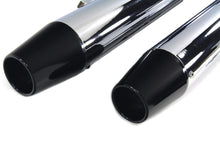 Load image into Gallery viewer, Wyatt Gatling Muffler Set with Black Long Tapered End Tips 1995 / 2016 FLT