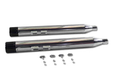 Load image into Gallery viewer, Muffler Set with Black Revolver End Tips 1995 / 2016 FLT