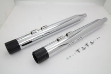 Load image into Gallery viewer, Muffler Set with Black Revolver End Tips 1995 / 2016 FLT