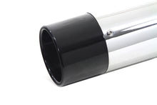 Load image into Gallery viewer, Wyatt Gatling Chrome Muffler Set with Black Gun Barrel Ends 1995 / 2016 FLT