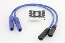 Load image into Gallery viewer, Accel 8mm S/S Spiral Core Ignition Wire Set Blue 1999 / 2008 FLT 2004 / 2006 XL