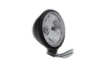 Load image into Gallery viewer, Black 5-3/4 Round Faceted Headlamp Assembly 0 /  Custom application