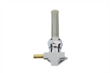 Load image into Gallery viewer, Chrome Petcock with Right Outlet and Nut 1975 / 1984 FL 1975 / 1984 FX 1984 / 1994 FXST 1986 / 1994 FLST 1975 / 1995 XL 1982 / 1984 FXR 1985 / 1994 FXR 1991 / 1994 FXD