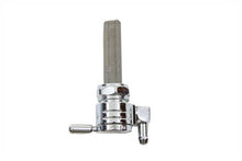 Load image into Gallery viewer, Chrome Sifton Ball Petcock with Downward Outlet and Nut 1975 / 1984 FL 1975 / 1984 FX 1987 / 1994 FXST 1986 / 1994 FLST 1975 / 1995 XL 1982 / 1994 FXR 1982 / 1994 FXR 1991 / 1994 FXD