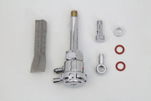 Load image into Gallery viewer, Sifton Chrome Petcock Notch with Angle Fitting 1975 / 1984 FL 1975 / 1984 FX 1984 / 1994 FXST 1986 / 1994 FLST 1975 / 1995 XL 1982 / 1994 FXR 1982 / 1994 FXR 1991 / 1994 FXD