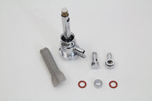 Load image into Gallery viewer, Sifton Chrome Petcock Notch with Angle Fitting 1975 / 1984 FL 1975 / 1984 FX 1984 / 1994 FXST 1986 / 1994 FLST 1975 / 1995 XL 1982 / 1994 FXR 1982 / 1994 FXR 1991 / 1994 FXD