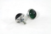 Load image into Gallery viewer, License Plate Frame Reflectors Green Glass 0 /  Custom application