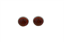 Load image into Gallery viewer, License Plate Frame Reflectors Amber Glass 0 /  Custom application