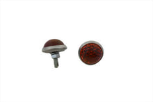 Load image into Gallery viewer, License Plate Frame Reflectors Amber Glass 0 /  Custom application