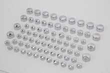 Load image into Gallery viewer, Wyatt Gatling Chrome Bolt Cap 75 Piece Cover Kit 2007 / 2008 FLT