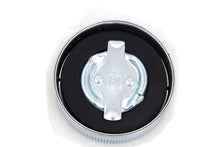 Load image into Gallery viewer, Replica Eaton Style Gas Cap Set Vented Chrome 1936 / 1940 EL 1941 / 1964 FL 1938 / 1948 UL