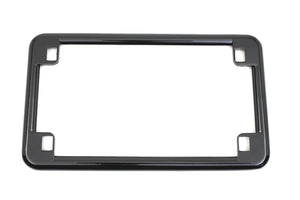 License Plate Frame Black 0 /  Custom application for 4 x 7" license plate"