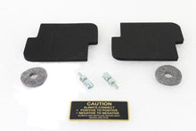 Load image into Gallery viewer, Battery Caution Tag & Terminal Kit Brass 1929 / 1952 WL 1929 / 1930 J 1930 / 1934 VL 1936 / 1940 EL 1941 / 1964 FL 1938 / 1948 UL