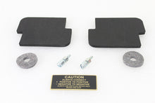 Load image into Gallery viewer, Battery Caution Tag & Terminal Kit Brass 1929 / 1952 WL 1929 / 1930 J 1930 / 1934 VL 1936 / 1940 EL 1941 / 1964 FL 1938 / 1948 UL
