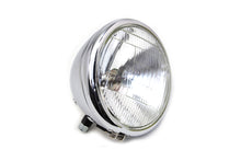 Load image into Gallery viewer, 6-1/2&quot; Round Headlamp Chrome 1936 / 1940 EL 1941 / 1948 FL 1936 / 1957 G 1936 / 1952 WL