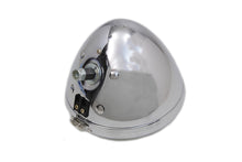 Load image into Gallery viewer, 6-1/2&quot; Round Headlamp Chrome 1936 / 1940 EL 1941 / 1948 FL 1936 / 1957 G 1936 / 1952 WL