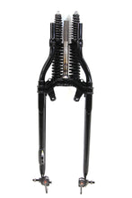 Load image into Gallery viewer, 18" Inline Spring Fork Assembly Black 1936 / 1952 WL