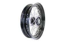 Load image into Gallery viewer, 16" x 3.00 KH Type Star Hub Wheel Black 1948 / 1966 FL